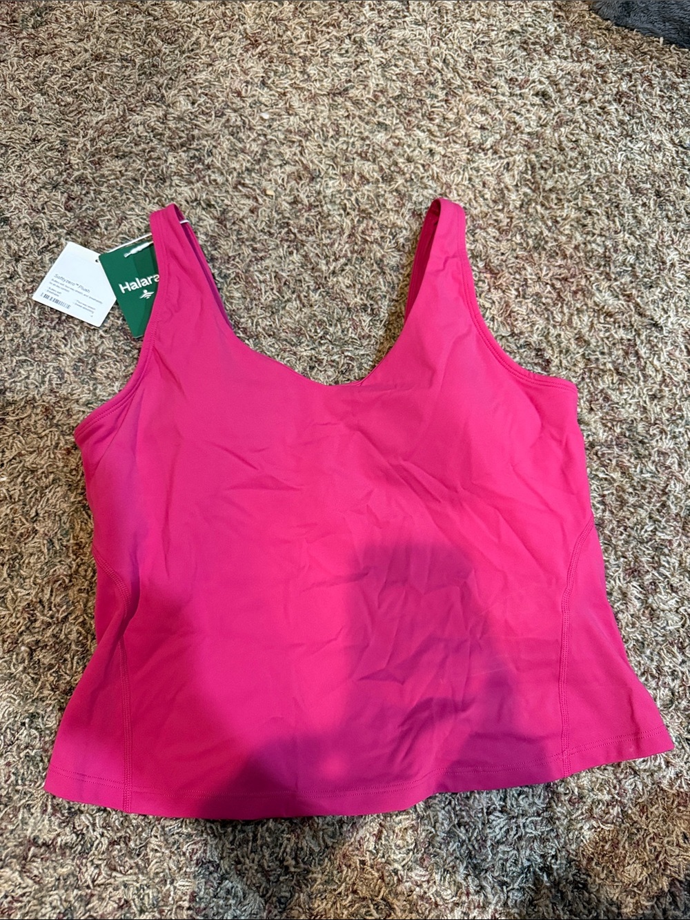 HALARA Softlyzero Plush Scoop Neck Tank